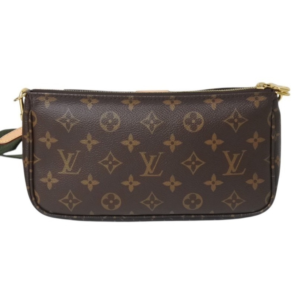 Louis Vuitton Bag Green Multipochette Monogram Shoulder Accessoires Khaki - Picture 3 of 9